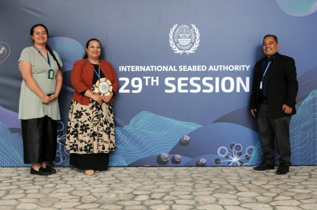 Delegates from Tonga