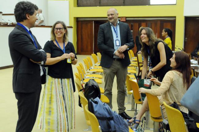 Jeroen Gutter, Laurens de Jonge, Emma van den Boogaard, and Fleur Pennarts, the Netherlands, with Ellen De Geest, Belgium