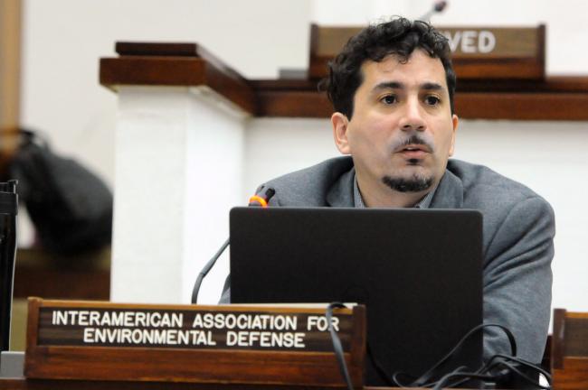 Diego Lillo Goffreri, Interamerican Association for Environmental Defense (AIDA)