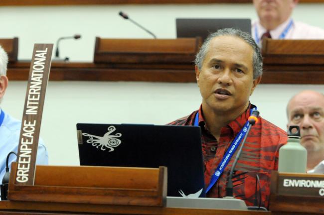 Ekolu Lindsey III, Greenpeace International