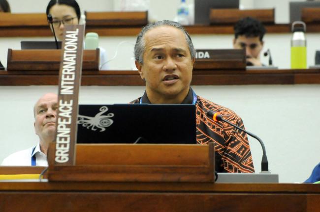 Ekolu Lindsey III, Greenpeace International