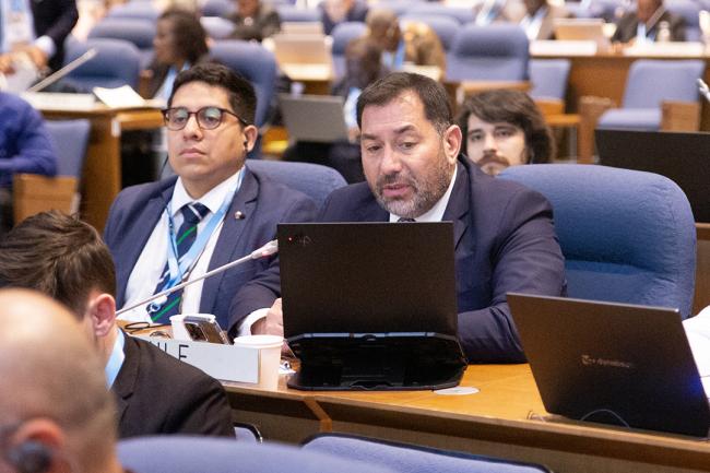 Emilio Yáñez, and Osvaldo Álvarez-Pérez, Chile - OEWG46 - 8July2024