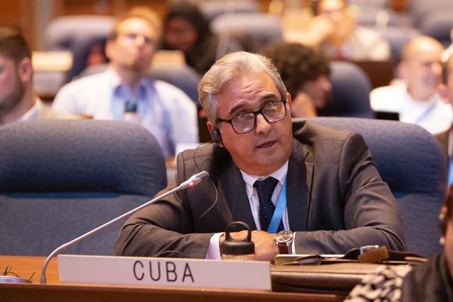 Ernesto Daniel Plasencia Escalante, Cuba - OEWG46 - 10July2024