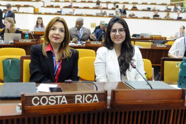Gina Guillén Grillo and Leticia Zamora, Costa Rica