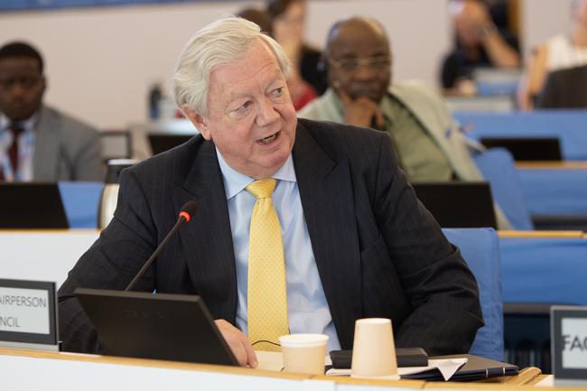 Hans Hoogeveen, Independent Chairperson of the Council of the Food and Agriculture. Organization of the United Nations (FAO) - COFO27 - 25Jul2024