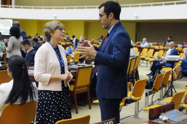 Helen Mulvein, UK, and Javier San Román, Spain