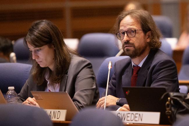 Henry Wohrnschimmel, Switzerland - OEWG46 - 10July2024
