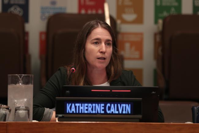 Katherine Calvin, NASA’s Chief Scientist and Senior Climate Advisor, and Co-Chair, IPCC Working Group III