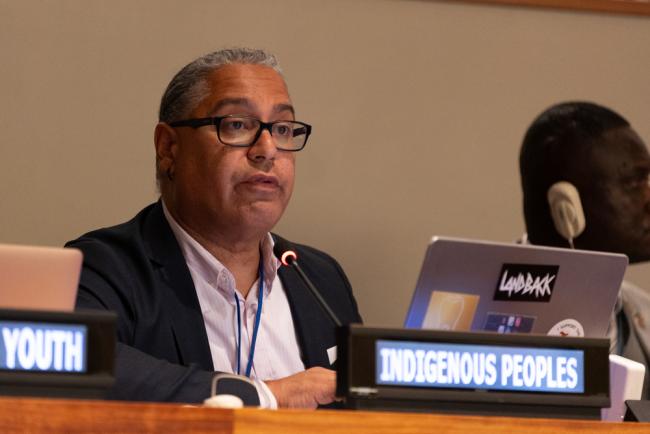 Roberto Borrero, Indigenous Peoples Major Group
