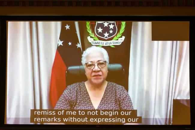 Naomi Mata’afa, Prime Minister of Samoa