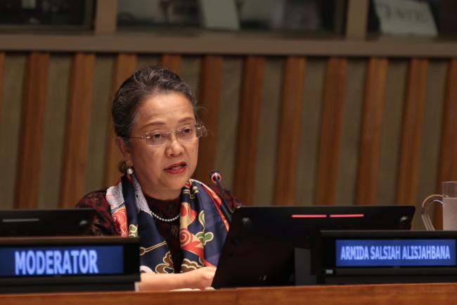 Armida Salsiah Alisjahbana, Executive Secretary, UN Economic and Social Commission for Asia and the Pacific (ESCAP)