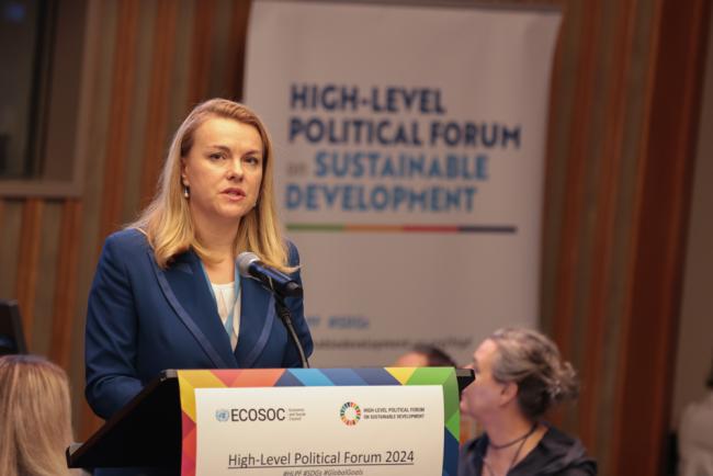 Tatiana Molcean, Executive Secretary, UN Economic Commission for Europe (UN ECE)