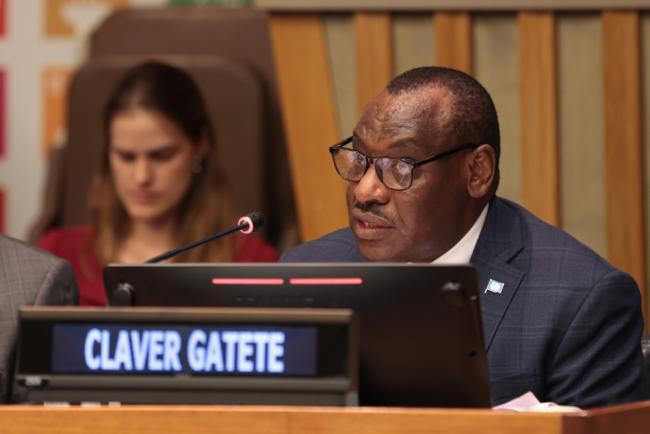 Claver Gatete, Executive Secretary, ECA