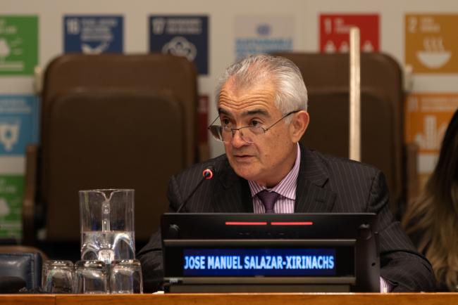 José Manuel Salazar-Xirinachs, Executive Secretary, Economic Commission for Latin America and the Caribbean (ECLAC)