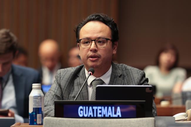 Hugo Allan García, Vice Minister for Strategic Analysis for Development, National Planning Ministry, Guatemala