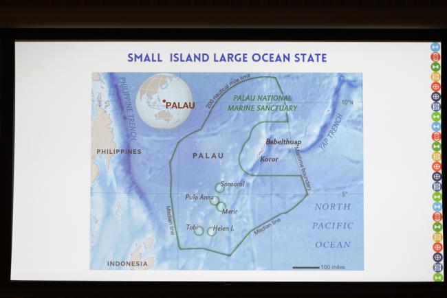 The VNR process begins with a first VNR presentation from Palau