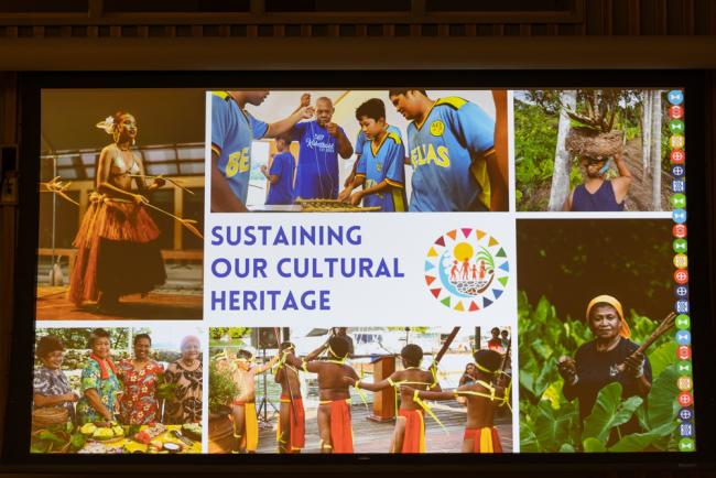 Palau's VNR highlights how they are committed to achieving the SDGs while sustaining cultural heritage