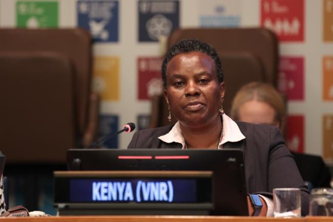 Monica Asuna, Director of Planning, National Treasury of Kenya