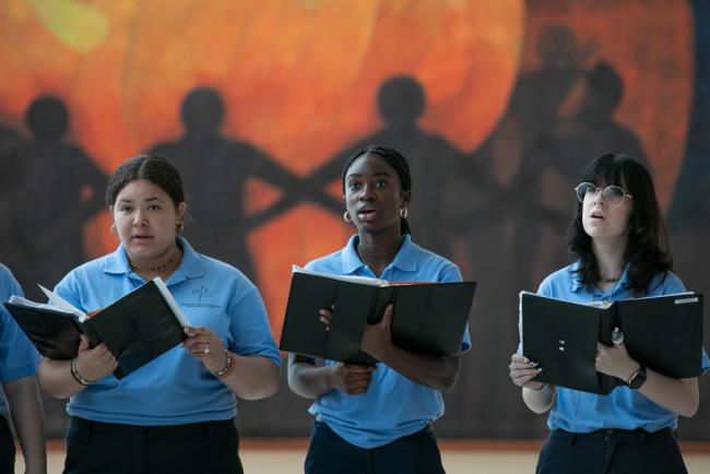 Choir performance