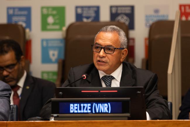 Orlando Habet, Minister of Sustainable Development and Climate Change, Belize