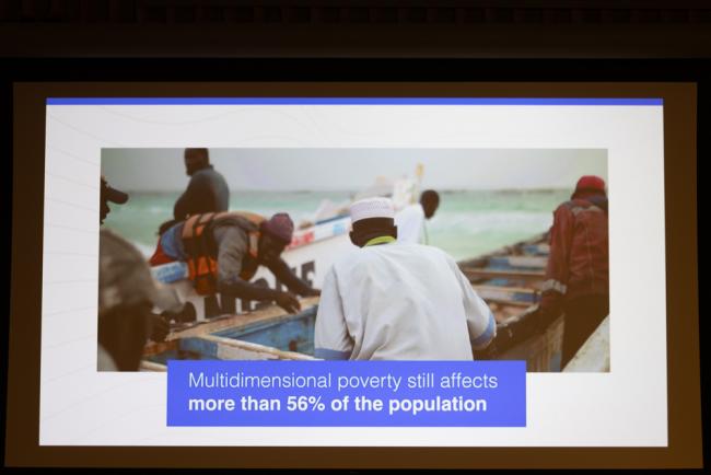 Mauritania highlights that a key challenge to achieving the SDGs is the influx of refugees