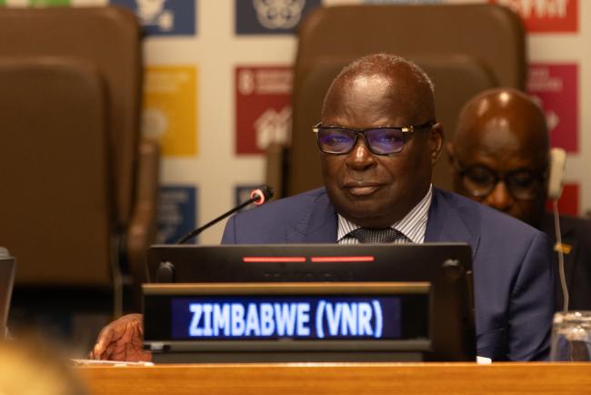 July Moyo, Minister of Public Service, Labour and Social Welfare, Zimbabwe