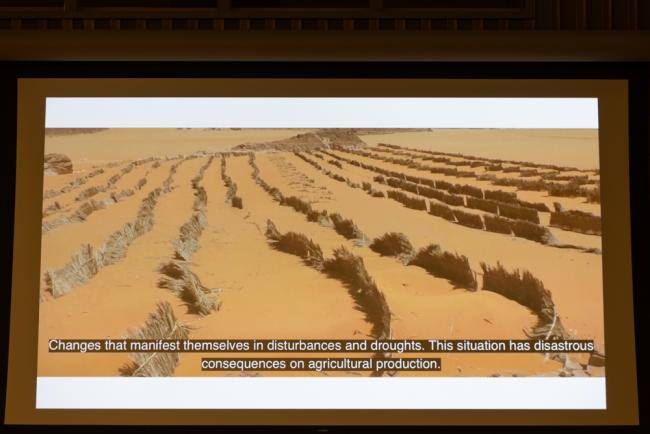 Chad highlights the impact that climate change is having on achieving food security