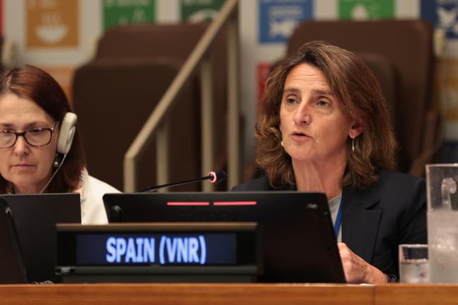 Teresa Ribera Rodríguez, Third Deputy Prime Minister and Minister for the Ecological Transition and the Demographic Challenge