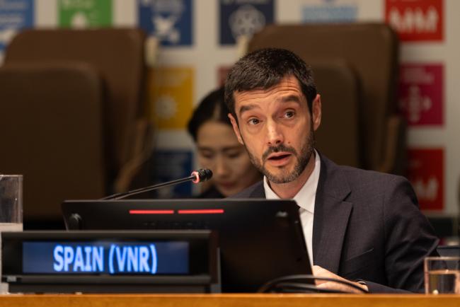 Pablo Bustinduy Amador, Minister for Social Rights, Consumer Affairs and the 2030 Agenda, Spain