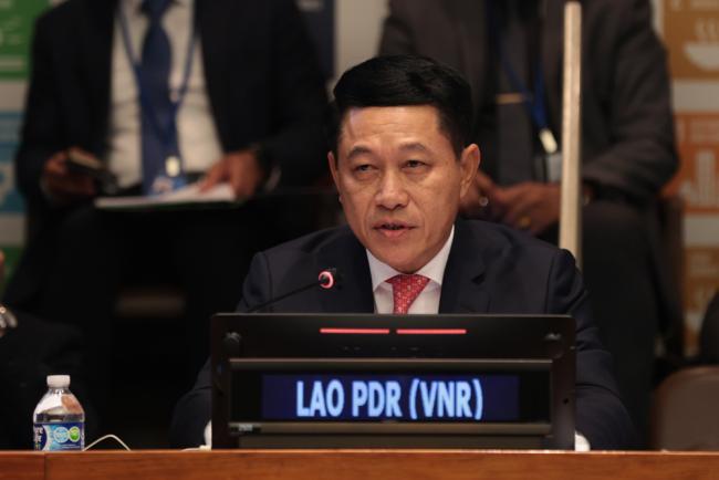 Saleumxay Kommasith, Deputy Prime MInister and Minister of Foreign Affairs, Lao