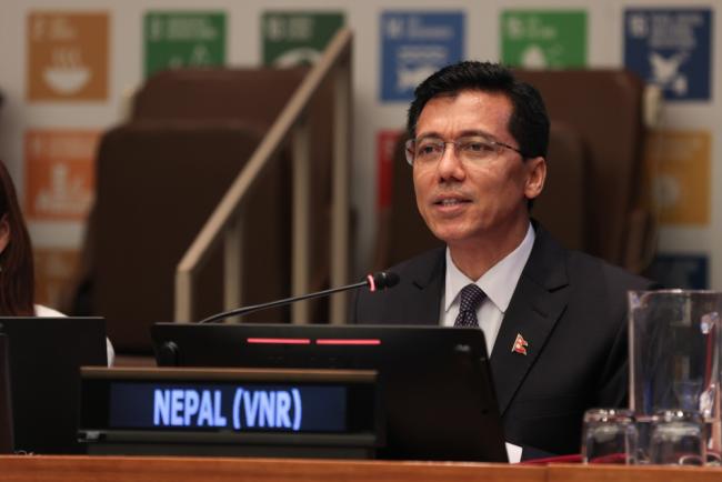 Lok Bahadur Thapa, Permanent Representative of Nepal to the UN