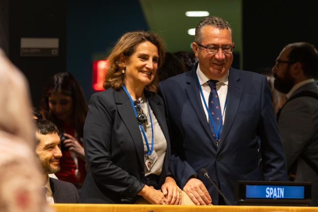 Teresa Ribera Rodríguez, Third Deputy Prime Minister and Minister for the Ecological Transition and the Demographic Challenge