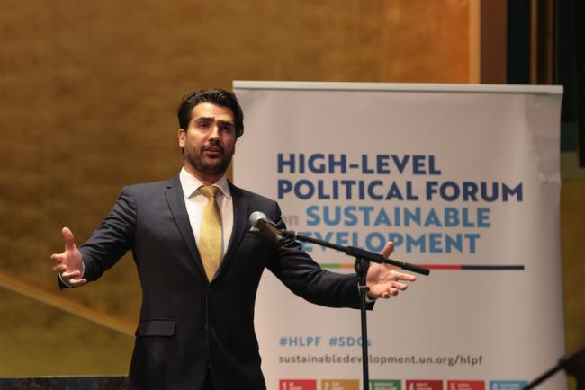 The High-level Segment opens with a performance by opera singer Jonathan Tetelman 