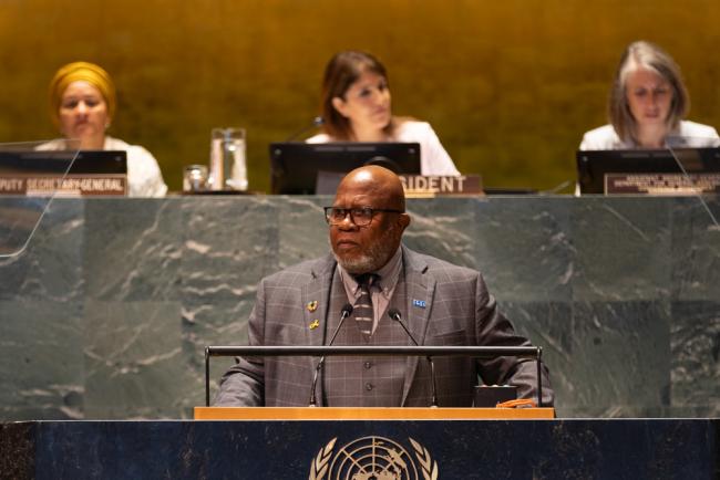 Dennis Francis, President, UN General Assembly