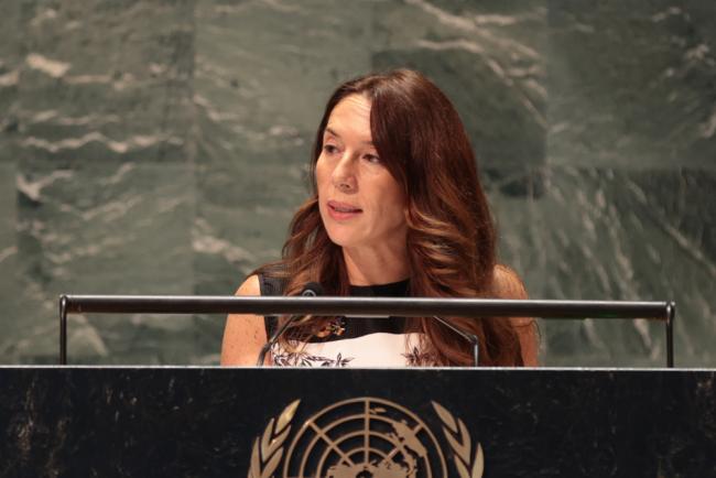Vanessa Frazier, Permanent Representative of Malta to the UN, on behalf of the UN LGBTI Core Group