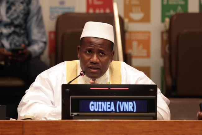 Ismael Nabe, Minister of Planning and International Cooperation, Guinea