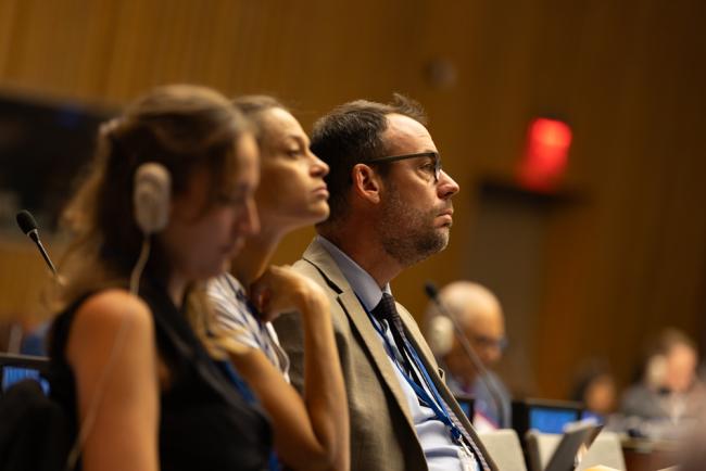 Delegates listen to the VNR presentations