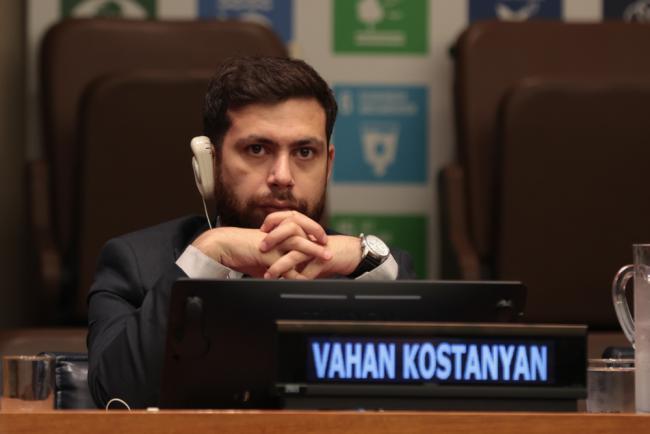 Vahan Kostanyan, Deputy Minister of Foreign Affairs, Armenia, and Vice-Chair, 2024 Asia-Pacific Forum on Sustainable Development 