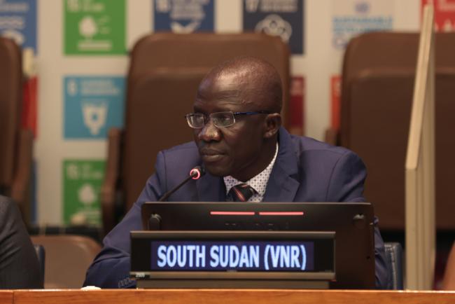 Augustino Ting Mayai, Chair of the National Bureau of Statistics, South Sudan