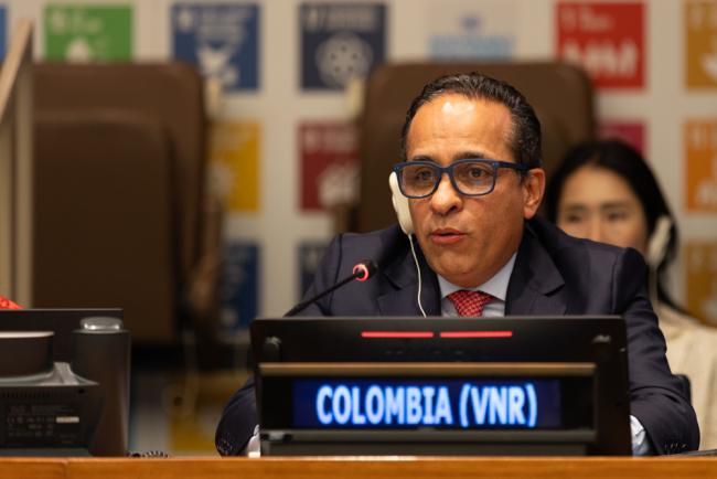Alexander Lopez, Director of National Planning, Colombia