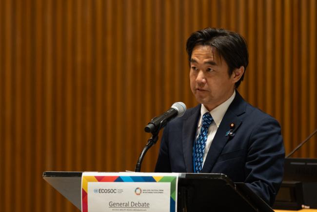 Yasushi Hosaka, Vice Minister for Foreign Affairs, Japan