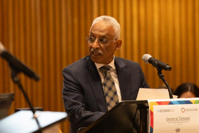 Sidi Mohamed Laghdaf, Permanent Representative of Mauritania to the UN
