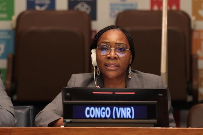 Ingrid Olga Ghislaine Ebouka-Babackas, Minister of Planning, Statistics and Regional Integration, Congo