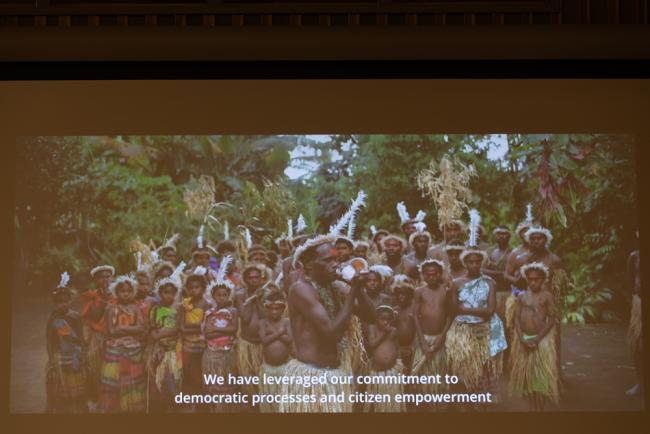 Vanuatu's VNR report highlights how they integrate cultural heritage and citizen empowerment