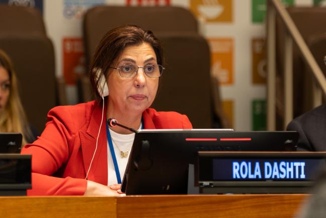 Rola Dashti, Executive Secretary, UN Economic and Social Commission for Western Asia (ESCWA)