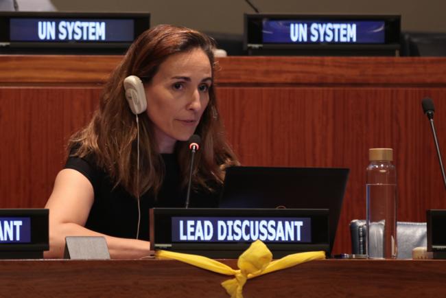 Foteini Papagioti, International Center for Research on Women, and Women's Major Group