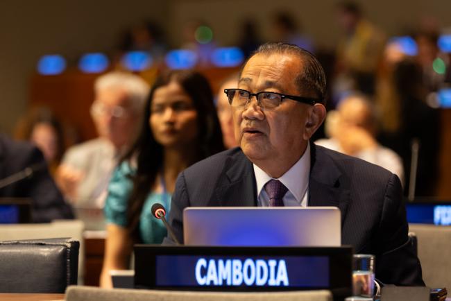 Yanara Chhieng, Senior Minister and Second Vice-Chairman of the Council for Development, Cambodia