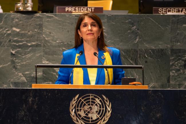 Paula Narváez, President, ECOSOC