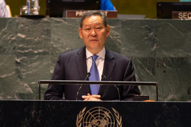 Kairat Umarov, Vice-President, ECOSOC