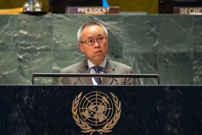 Li Junhua, Under-Secretary-General, Economic and Social Affairs, UN